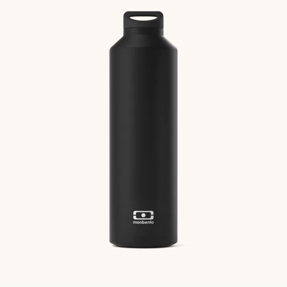 Black Insulated Water Bottle